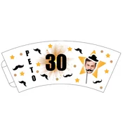 Personal Personalizirani papirnati kozarčki 6 kos - Movember