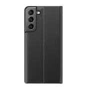 slomart Nov Sleep Case ovitek etui z zgibnim pokrovom s funkcijo stojala Samsung Galaxy S22+ (S22 Plus) črn