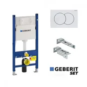 Geberit DUOFIX BASIC ugradni vodokotlic sa tasterom DELTA 01 beli