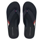 Japonke Tommy Hilfiger Padded Hilfiger Beach Sandal FM0FM06011 Mornarsko modra