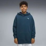 PUMA Essentials Oversized Boxy Hoodie Youth, Clothing, Midnight Petrol, 13-14Y
