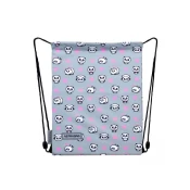Astrabag Torba za patike za devojcice Panda, 40 x 33 cm, Siva