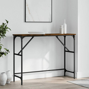 Konzolni stol boja hrasta 100x32x75 cm od konstruiranog drva