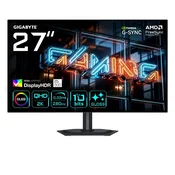 GIGABYTE MO27Q28GR 27 OLED 16:9 ravni WQHD WOLED igralni monitor 0.03ms RGB (GtG), 280Hz, Tandem OLED