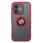 AVIZAR Ovitek za Honor 600 Lite z Obročkom in Magnetnim Pritrjevanjem, Rdeča, (5000274253)