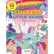 Jumbo Stickers for Little Hands: Unicorns