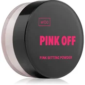 Wibo Pink Off Setting Loose Powder puder v prahu odtenek Pink 8 g