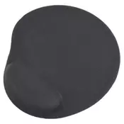 MP-GEL-BK Gembird podloga za misa sa gelom 260x220mm Black