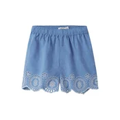 NAME IT Hlače NMFFERMA moder denim/off-bela