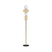 Eglo 300482 - LED podna lampa CEGLIE s mogucnošcu prigušivanja, 20W/230V, 2200-6500K, zlatna