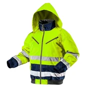 Izolirana delovna jakna, rumena, opozorilna, velikost M - T N81-710M