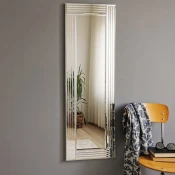 Hanah Home Ogledalo Srebrno
