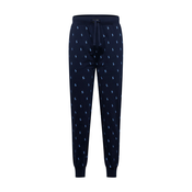 Polo Ralph Lauren Pidžama hlače, mornarsko plava / svijetloplava / bijela