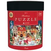 PUZZLE 250 KOM TUBA CHRISTMAS CHRISTMAS TOWN INTERDRUK