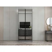 Hanah Home ormar sa reflektujucim staklom Nisa 20626, 90 cm, antracit