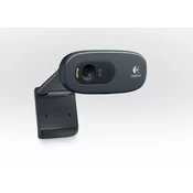 Logitech HD Webcam C270 mrežna kamera 3 MP 1280 x 720 pikseli USB 2.0 Crno