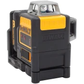 DeWALT Cross laser, 2 x 360°, rdeč žarek DCE0811D1R