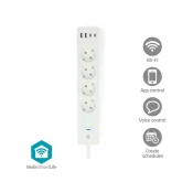 NEDIS razdelilec WIFI, 4+2XUSB, 2XUSBC, WIFIP313FWT
