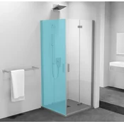 ZOOM Bi-fold Shower Door 900 mm, clear glass, right - Polysan - ZOOM - 24 - Kombinirana vrata - 900 - 2000 - 6 - 14