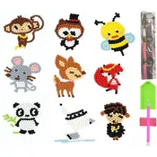 shumee 5D DIAMANTNI VEZENINSKI KOMPLET OTROŠKIH NALEPK UGANKE