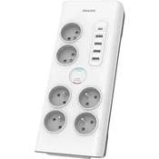 Philips Prenapetostna zaščita SPN7060WA/60, bela, 2 m