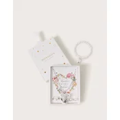 Monsoon Set sa nakitom za devojcice Bridesmaid Jewellery Box, Srebrni