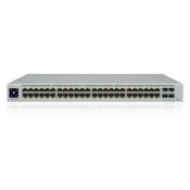 Ubiquiti UniFi Managed 48-port Gigabit PoE+ Switch, 40-port PoE+, 8-port PoE++, 4×10G SFP+, Touchscreen LCD, Rackmount, 600W (USW-PRO-48-POE-Gen2)