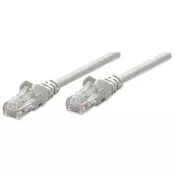 Intellinet kabl patch, Cat6 compatible, U/UTP, 1m, sivi 340373 ( 0537016 )