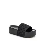Ženske papuce na debelom donu LP065635 crne