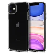 Spigen Liquid Crystal silikonski ovitek za iPhone 11, pregleden