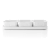 Komplet za tapase LEGIO NOVA 37 cm, bela, porcelan, Eva Solo