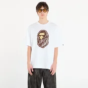 Majice BAPE x FOOTSHOP - Scribble Ape Tee White XXL