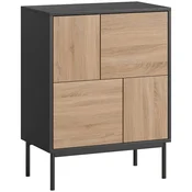 Homestar Omara 60x35x78 cm Črna