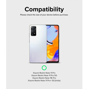 Ringke - Fusion ovitek za Xiaomi Redmi Note 11 Pro 4G / Note 11 Pro 5G / 12 PRO 4G / LTE - prozoren