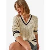 Bianco Lucci Pulover Pullover bež