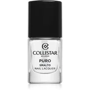 Collistar Puro Long-Lasting Nail Lacquer dolgoobstojen lak za nohte odtenek 301 Cristallo Puro 10 ml