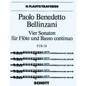 BELLINZANI:4 SONATE FUR FLOTE UND BASSO CONTINUO