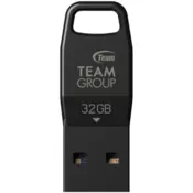 TeamGroup USB fleš memorija TS5332GB01, 32GB, S5, USB 3.2 Gen1, Crna