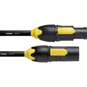 Cordial Tok Priključni kabel [1x Ženski konektor PowerCon - 1x PowerCon moški konektor] 1.50 m Črna Cordial CFCA 1,5 FCB-TRUE 1