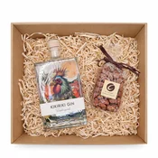 Darilni paket Kikiriki Gin & praženi mandlji