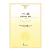 FAURE:APRES UN REVE OP.7/1 VIOLIN AND PIANO