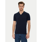 Blend Polo majica 20718362 Mornarsko modra Regular Fit