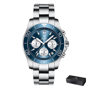 Moška ročna ura Benyar ChronoMaster Metal Blue