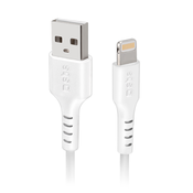 SBS USB – Lightning Kabel 3m weiss TECABLEUSBIP5389W Lade- in Datenkabel