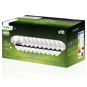 LUMILED 10x LED žarnica GU10 reflektor ES111 15W = 100W 1521lm 4000K nevtralna 24° srebrna