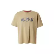 ALPHA INDUSTRIES Majica kamen/kaki