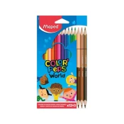 MAPED BARVICE COLORPEPS WORLD TRIROBE 12/1+3