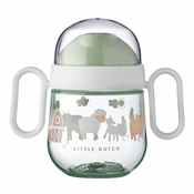 Svetlo zelena otroška skodelica iz tritana 200 ml Little farm – Mepal
