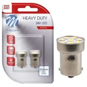 M-Tech 2x R5W LED žarnica OSRAM G18 24V 8xSMD2835 bela