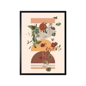 Uokvirjena stenska dekoracija 50 x 70 cm